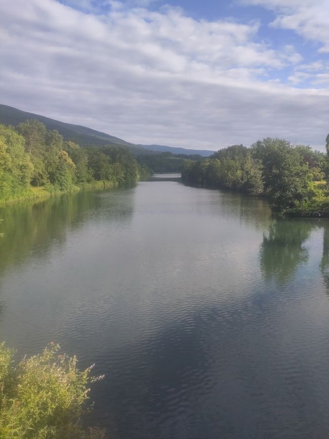Abschied von der Rhone bzw. hier dem Fluss Fier