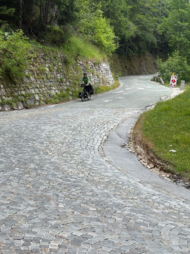 Gli scalatori di vette - siamo sul Passo Vrsic