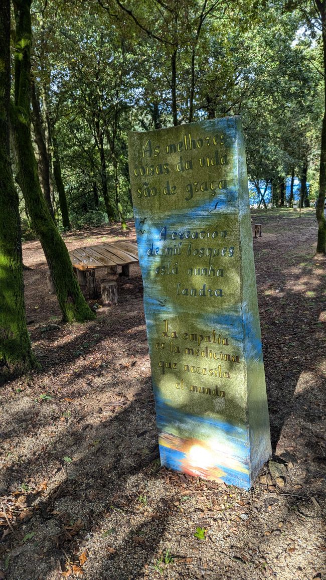 Elfte Etappe Camino Portugues von Pontevedra bis nach Caldas de Reis