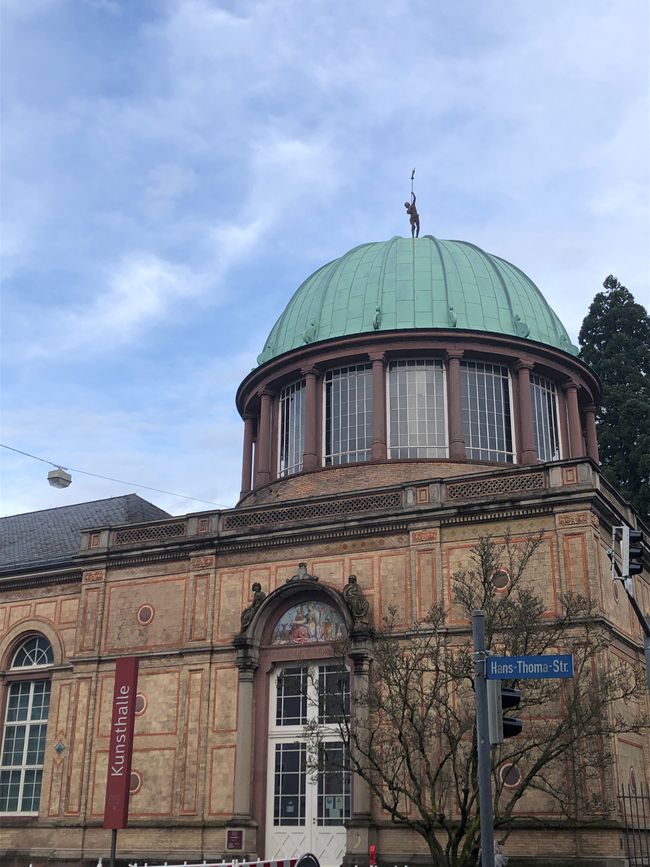 The dome of the Kunsthalle