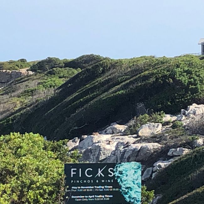 Das Restaurant Fick´s Pool ...