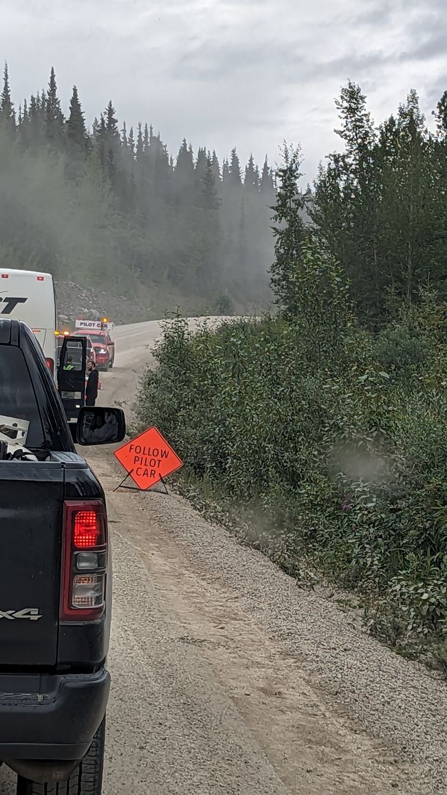 Construction Site Stewart-Cassiar-Hwy