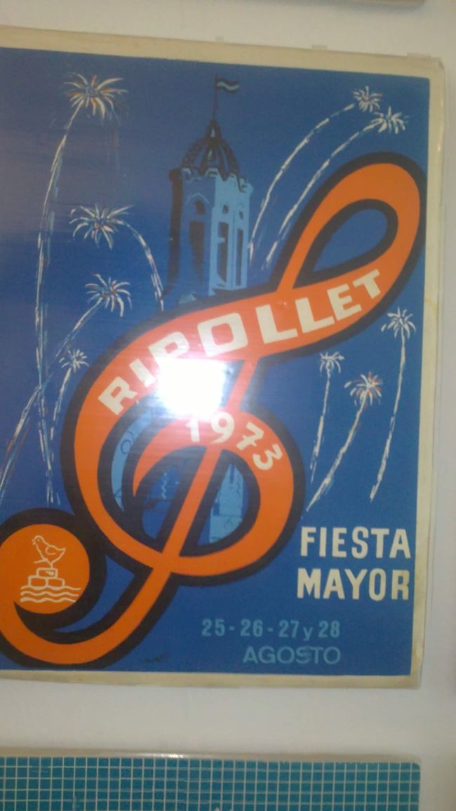 Old posters of the Festa Major de Ripollet (photos from 2018)