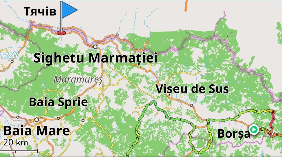 Day 10: Borsa > Prislop Pass > Maramuresch Region > Sighetu Marmatiei > Sapanta