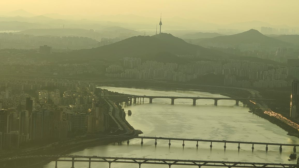 Blick vom "Seoul Sky"