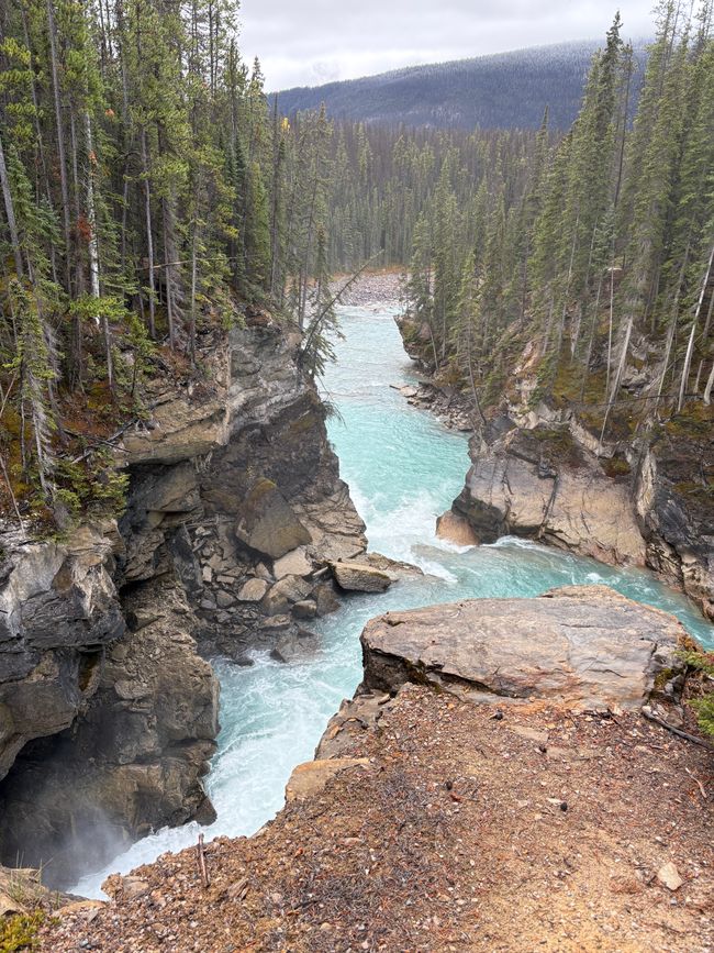 Tag 12 - 🏔️ Wasserfälle, Wetterkapriolen & Wellness – ein (fast) perfekter Tag in Jasper