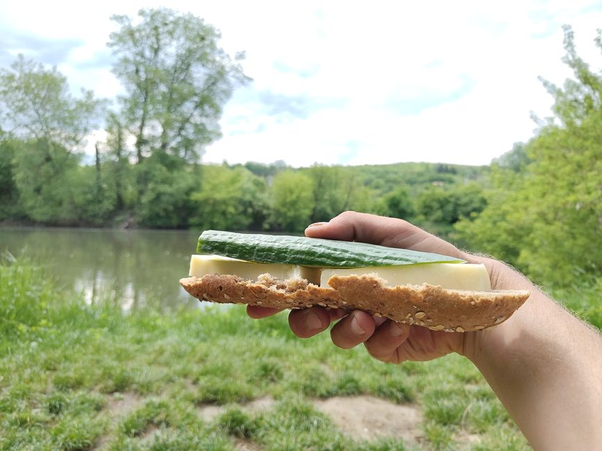 Mittagessen in einfacg
