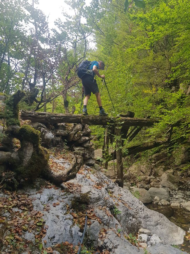 Eine Wanderung, die wir nicht auf dem Schirm hatten