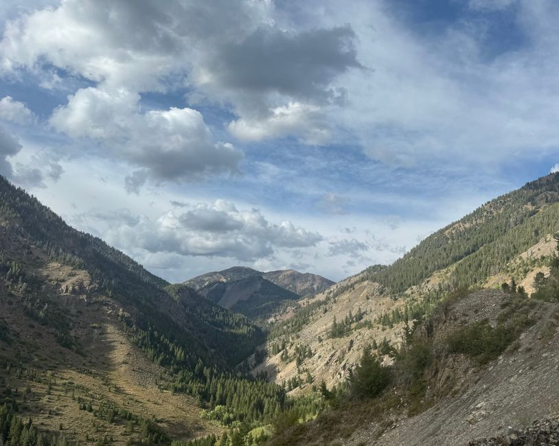 Del Parque Nacional Glacier pasando por Missoula hacia Hailey