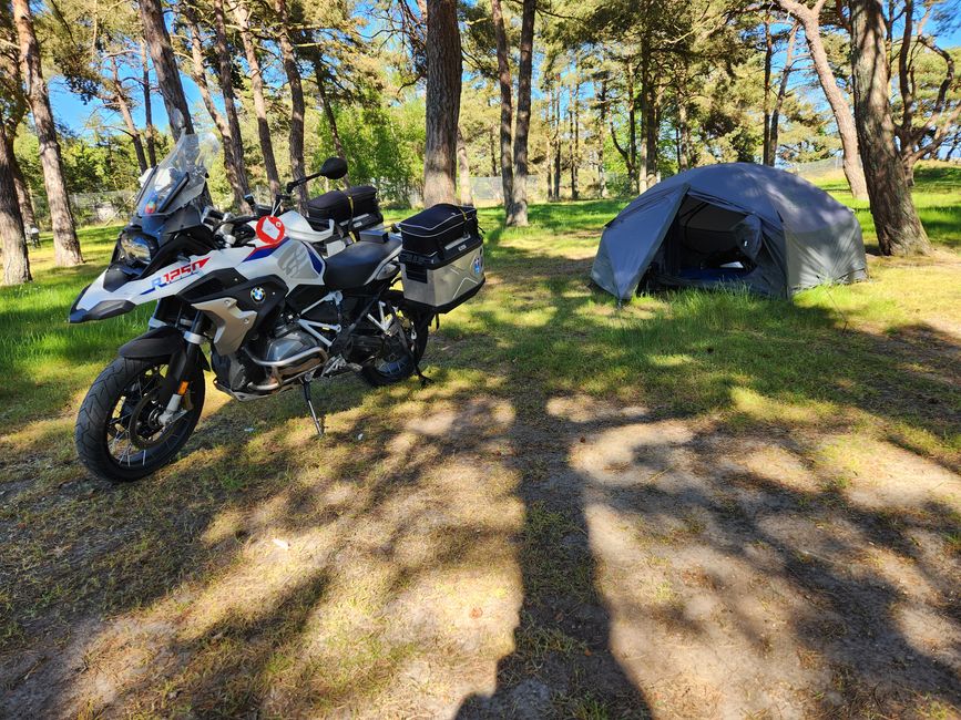 Campingplatz auf Duodde, Bornholm8