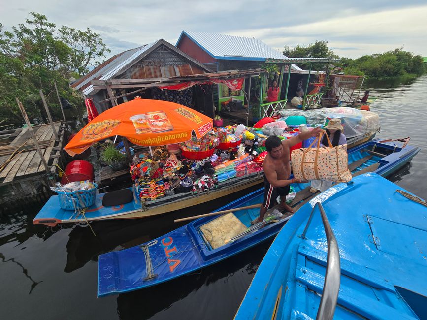 Von Siem Reap über den Tonle-Sap-See nach Battambang