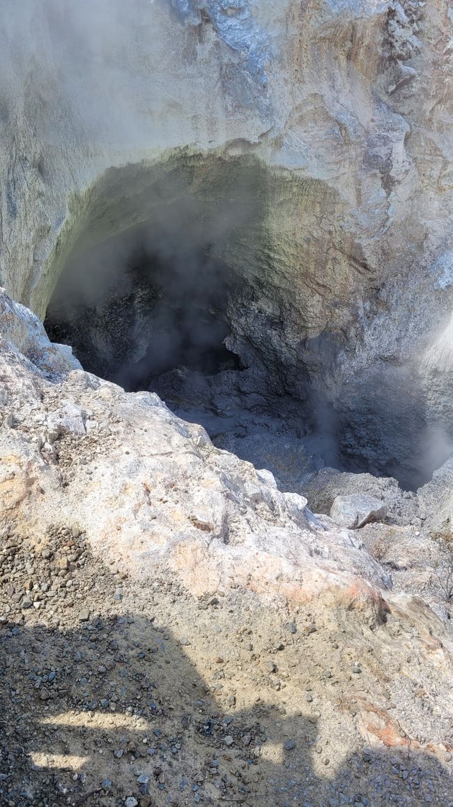 In Wai-O-Tapu National Park and at Lady Knox