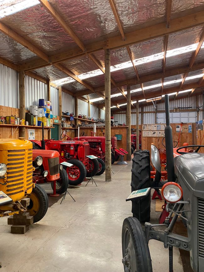 Tawhiti Museum - Tractor Exhibition