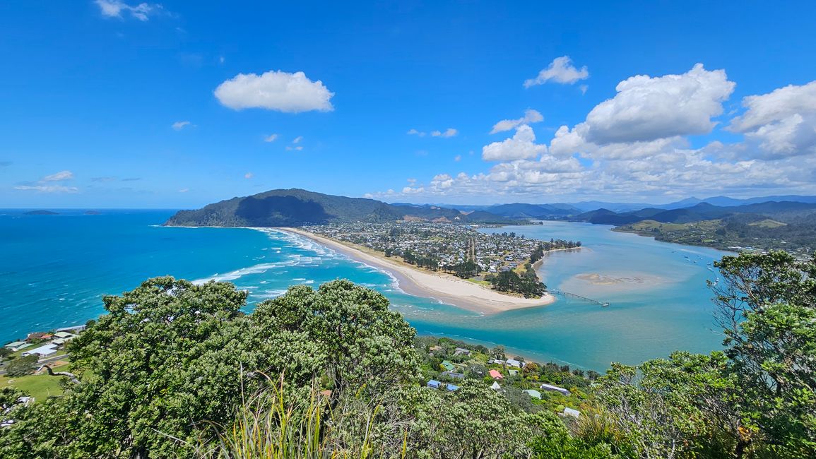 Whangamatā - Mount Paku - Hot Water Beach