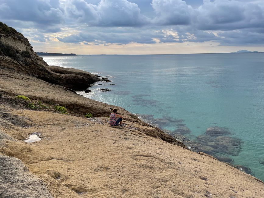 Rocas cerca de nuestro lugar de estacionamiento 