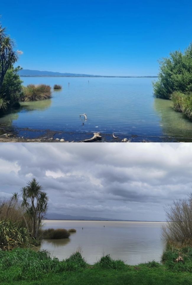 Expectativa vs realidad (debido a inundaciones y fuertes lluvias)