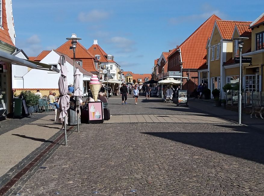 Ankunft in Hirtshals