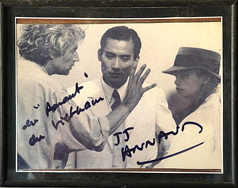 J.-J. Annaud mit Tony Leung und Jane March