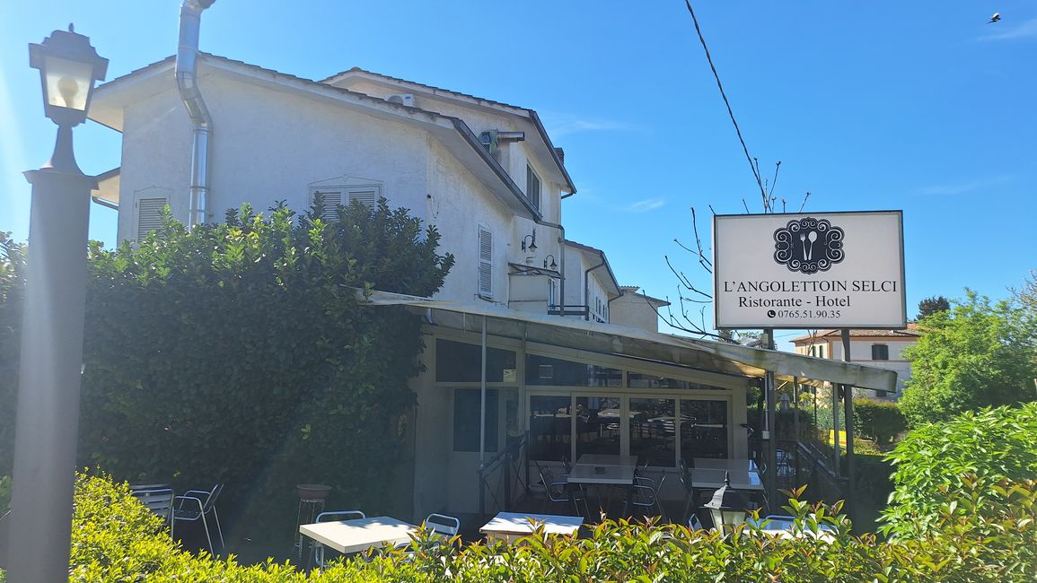 Unser Hotel in Selci