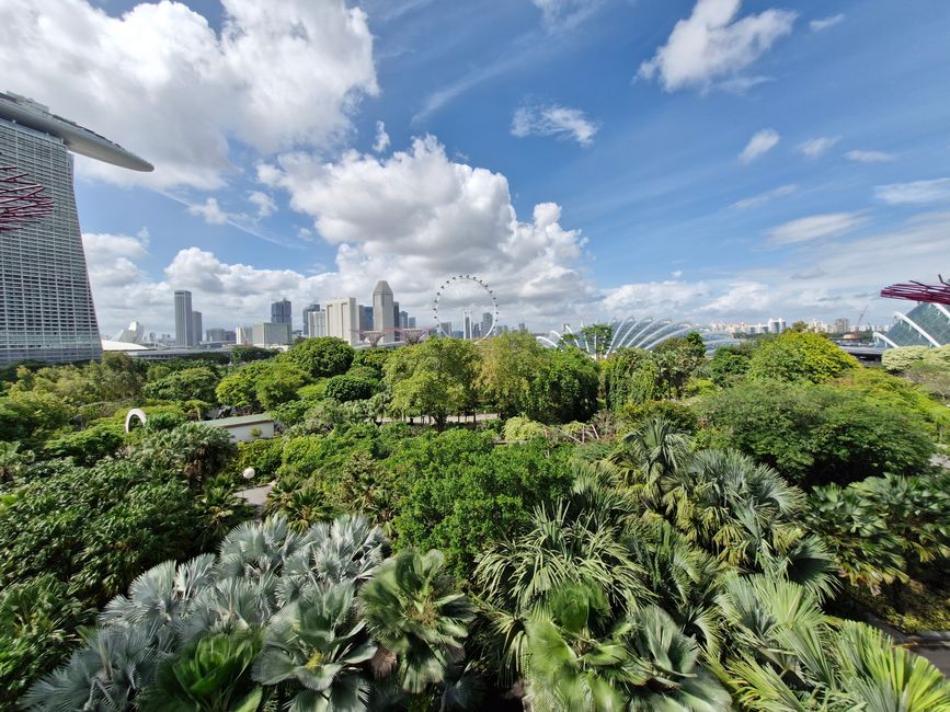 Aussicht auf Singapur