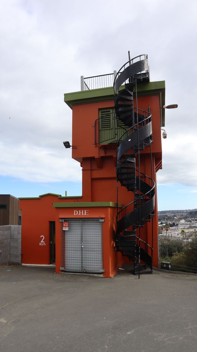 Durie Hill Elevator - oben angekommen.