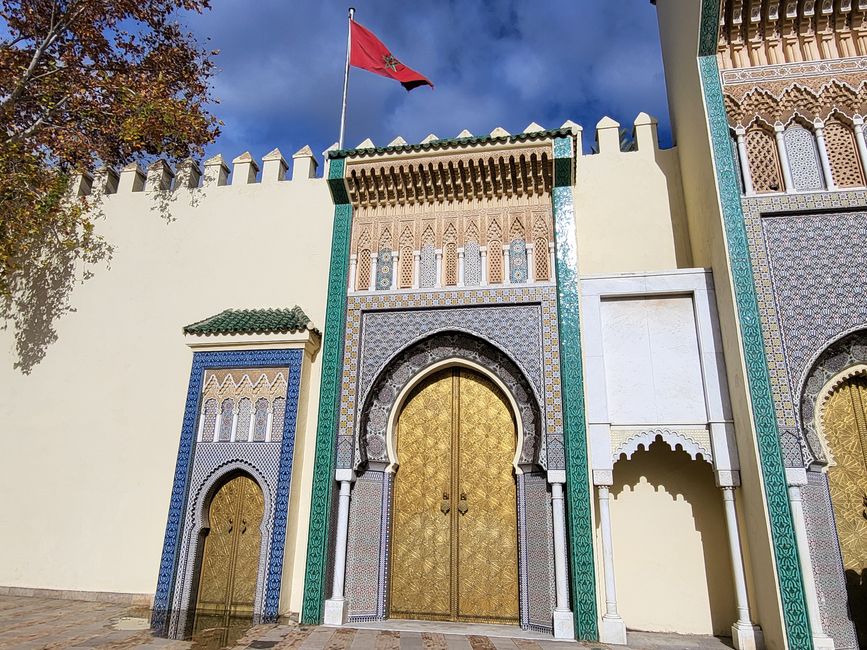 Porta del palazzo del sultano a Fès
