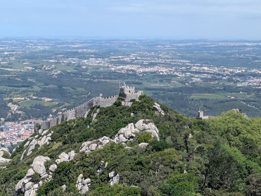 Blick auf eine alte Maurenfestung