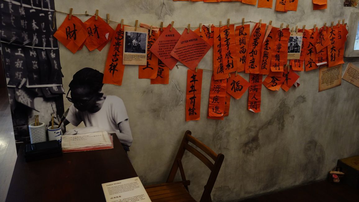 Ein Geschichtenerzähler in Chinatown