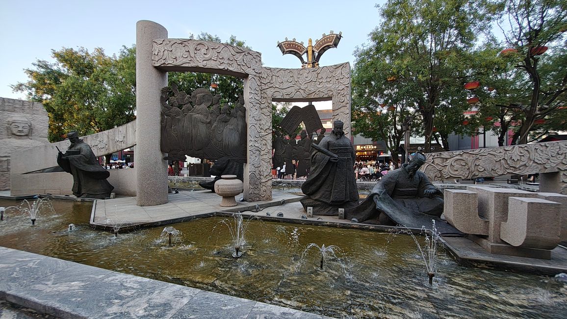 Fontana di statue