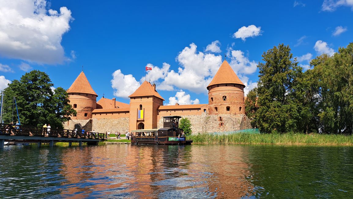 Water castle in Trakai