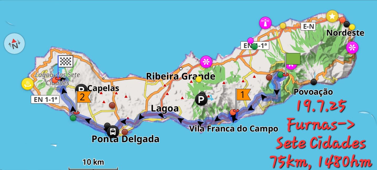 19.7.25 Furnas->Sete Cidades