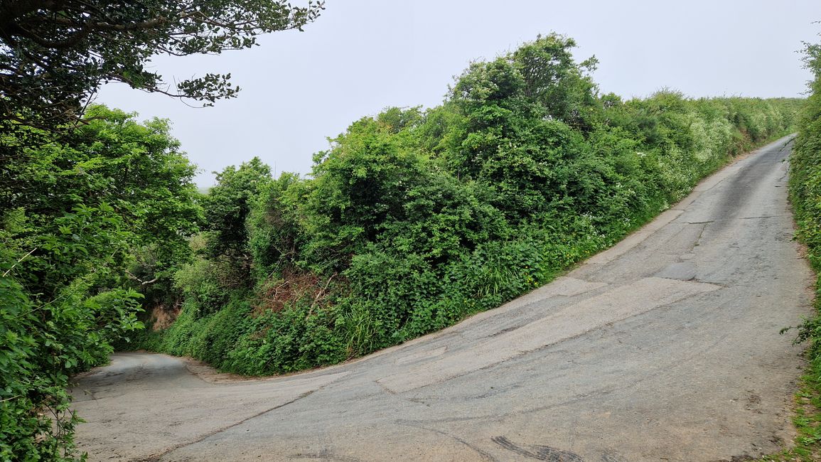 Steep, steeper, the most steepest road