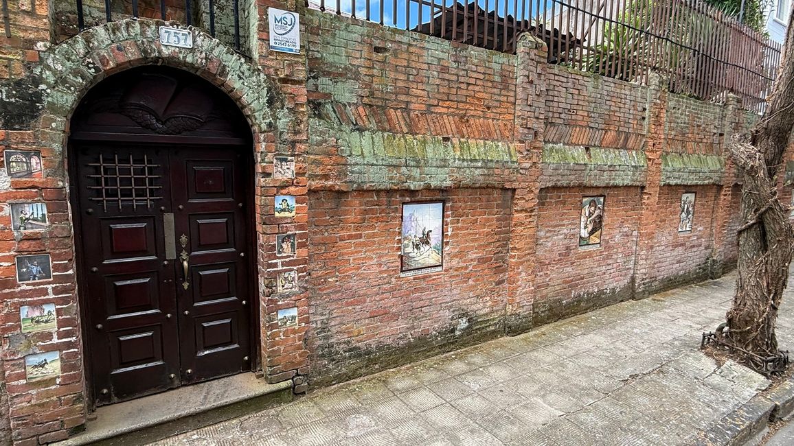 Die Wand von Don Quijote