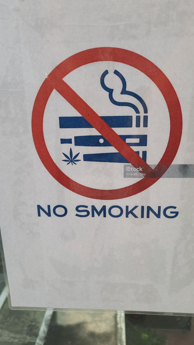 But you can't smoke anything!!