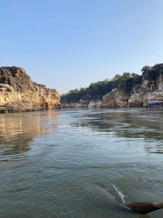 Marble Rocks und Wasserfall