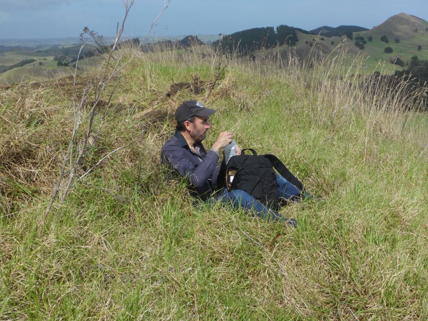 Pause auf dem Berg