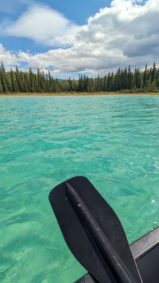 Canoe room Boya Lake