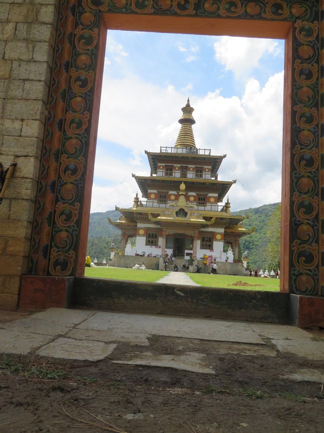 Temple near Punkha