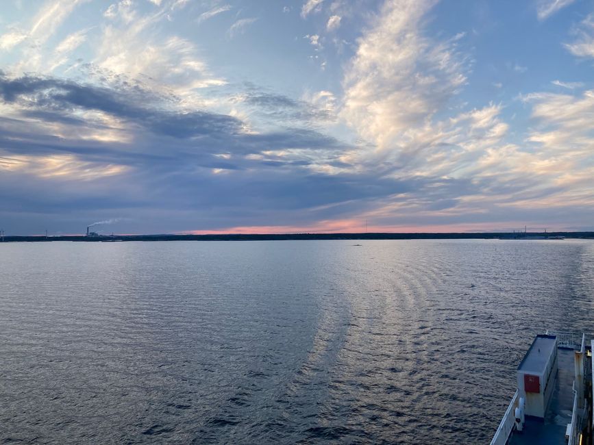 Ablegen in Trelleborg