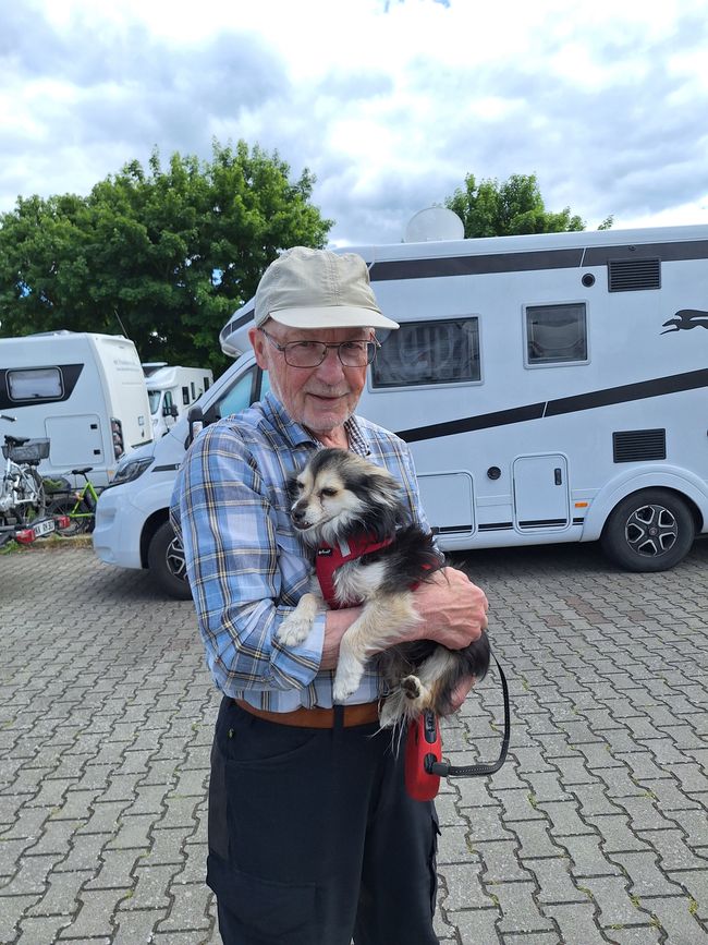 Helmut con Benni