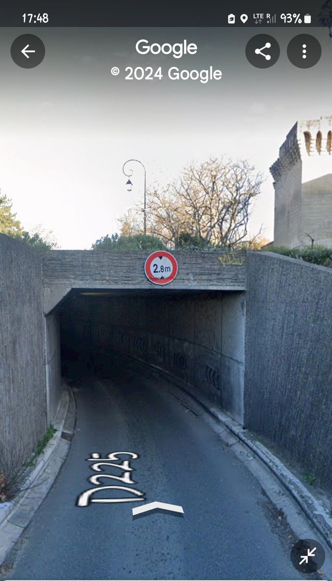 ¡Entrada del túnel!