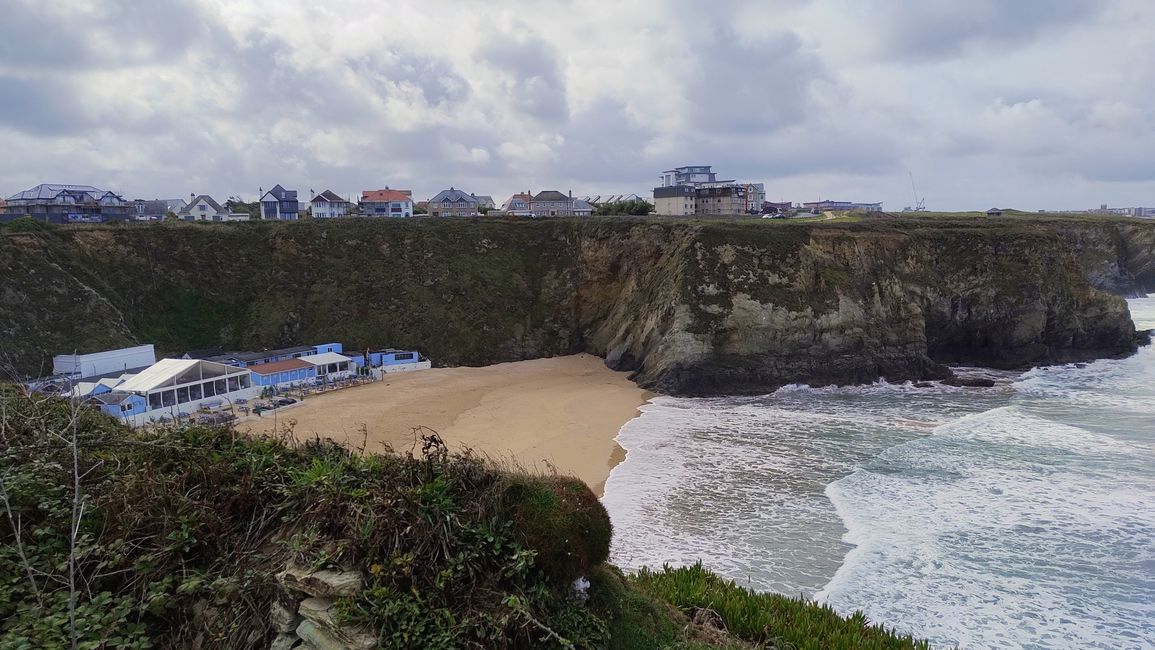 Newquay Lusty Glace Beach