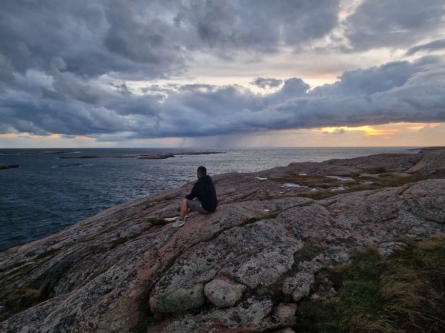 Schweden 10. Tag - Am Vänern See vorbei, Fossen Camping und Smögen