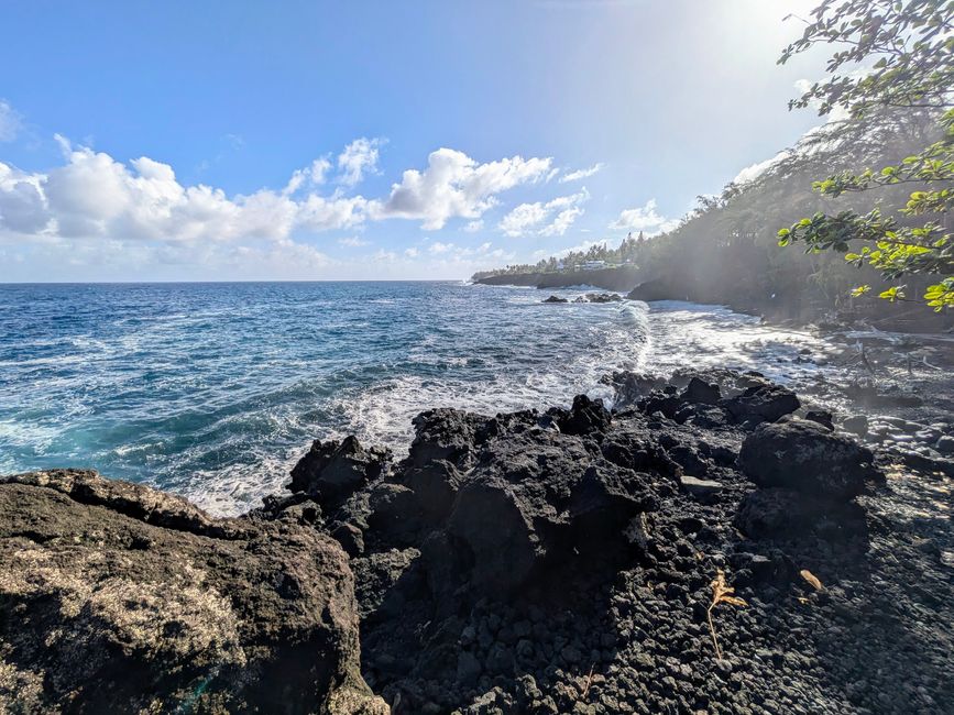 A Day At The Beach - Kehena Black Sand Beach