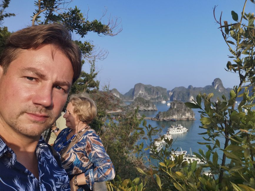 ... noch ein Selfi-Blick erhaschen... 