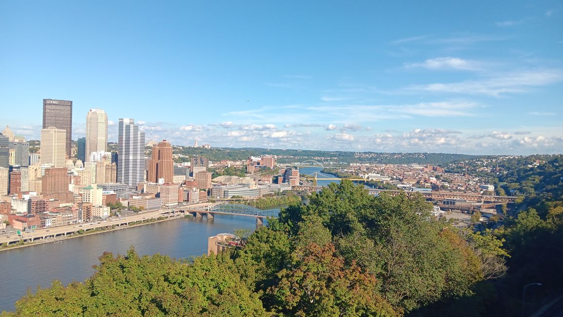 Pittsburgh vista da Mount Washington