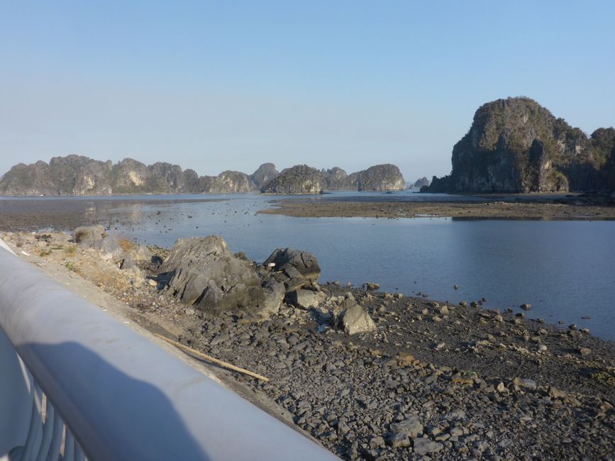 Nuova strada lungo la baia