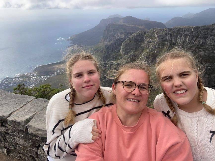 Noch kurz den Tafelberg hoch