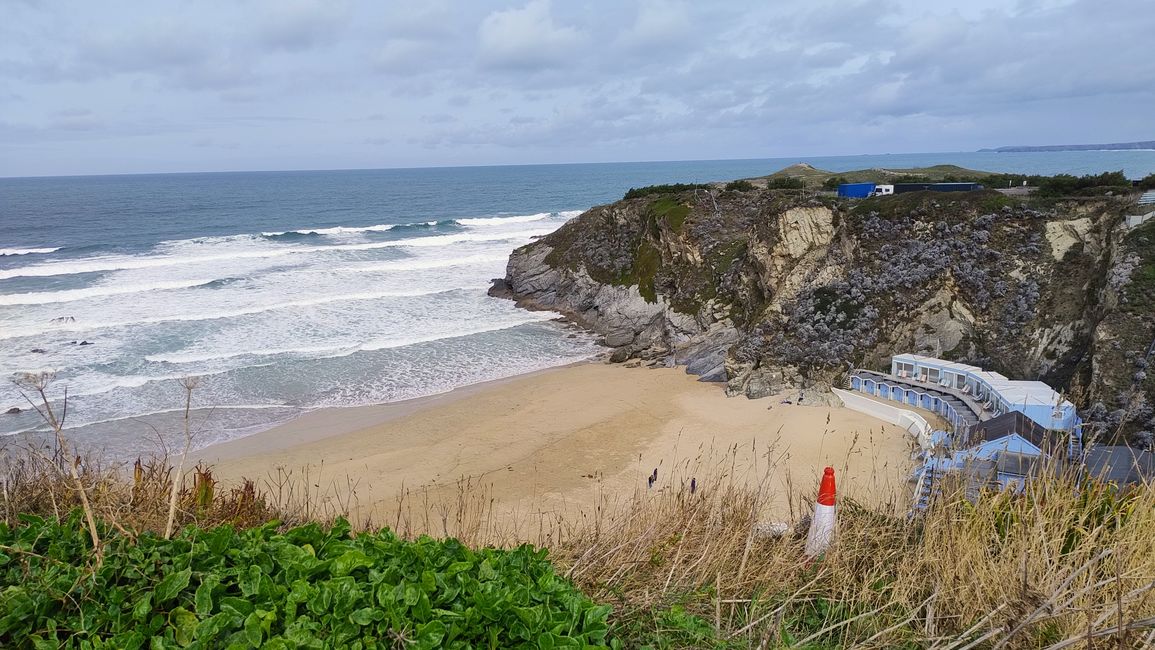 Newquay Lusty Glace Beach