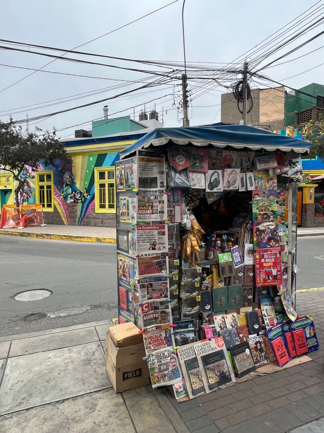 Street scene in Miraflores
